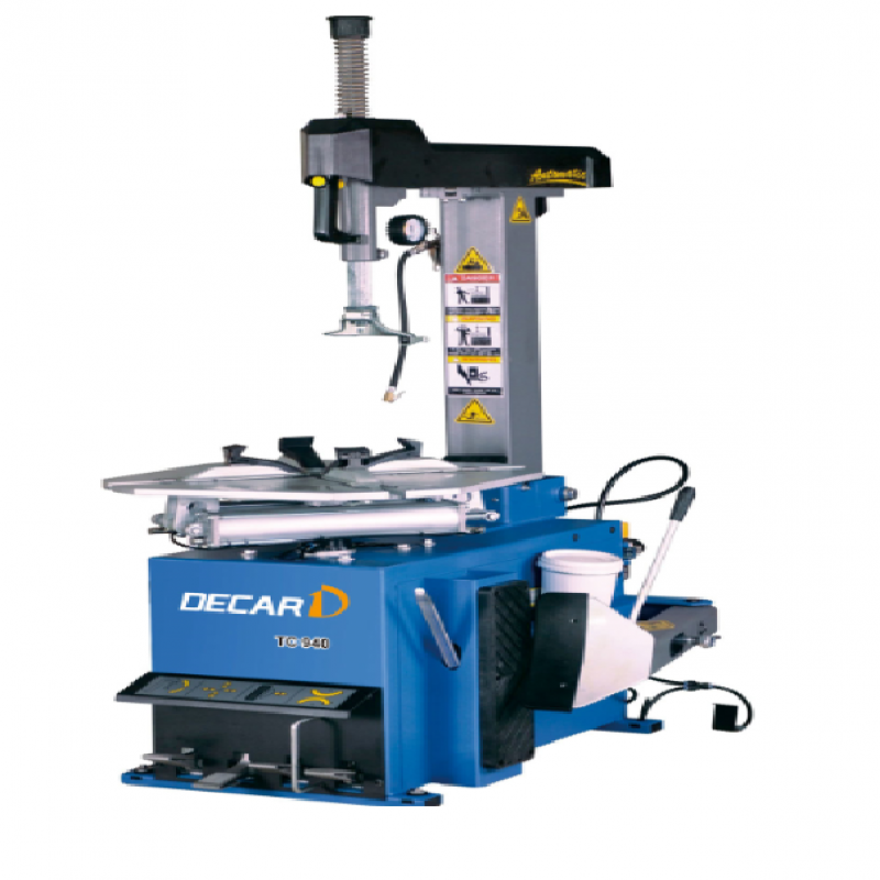 Máy ra vào lốp xe con (màu xanh)