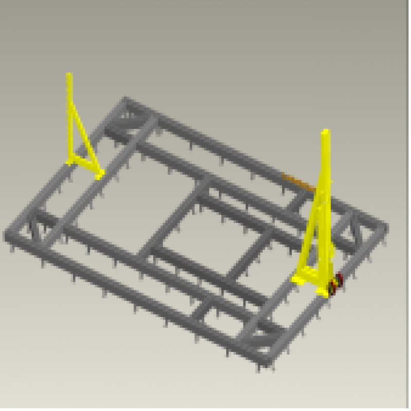 Bệ kéo nắn chìm sàn cho xe con (di động), model: G7
