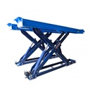 Cầu nâng cắt kéo 4.5 Tấn, Lắp nổi, Không có bàn nâng phụ (3 pha, Màu xanh)