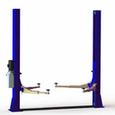 Cầu nâng 2 trụ thủy lực không cổng 4 tấn (3 pha, màu xanh RAL 3166).